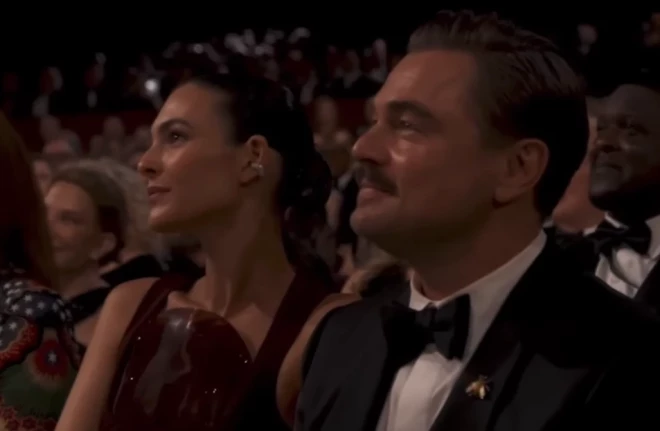 Leonardo Dikaprio un Vitorija Čeretija.