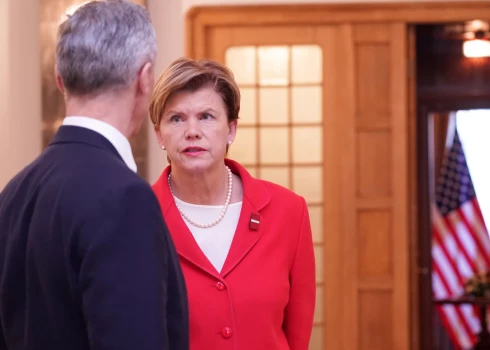 Министр иностранных дел Латвии Байба Браже.