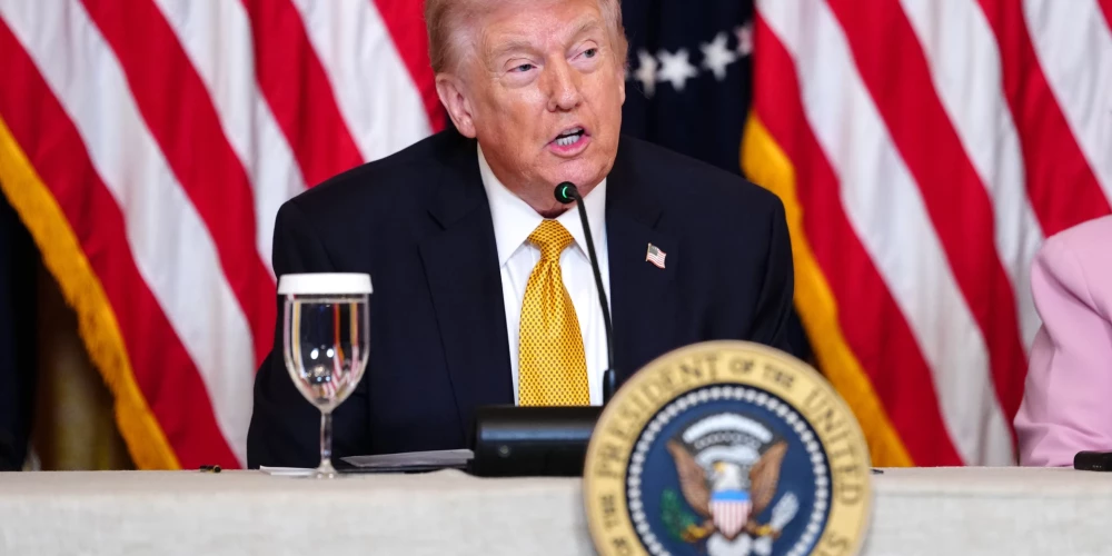 ASV prezidents Donalds Tramps. 