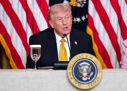 ASV prezidents Donalds Tramps.