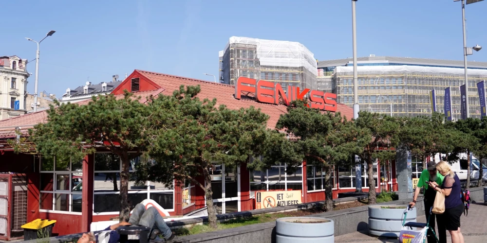 В Риге готовят перемены на месте бывшего игрового зала у Привокзальной площади.