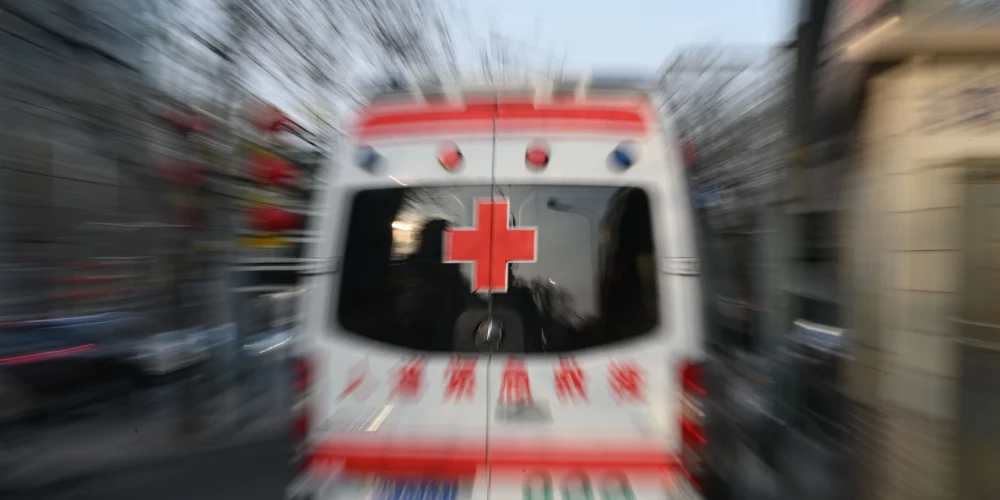 Ātrā palīdzība Ķīnā.