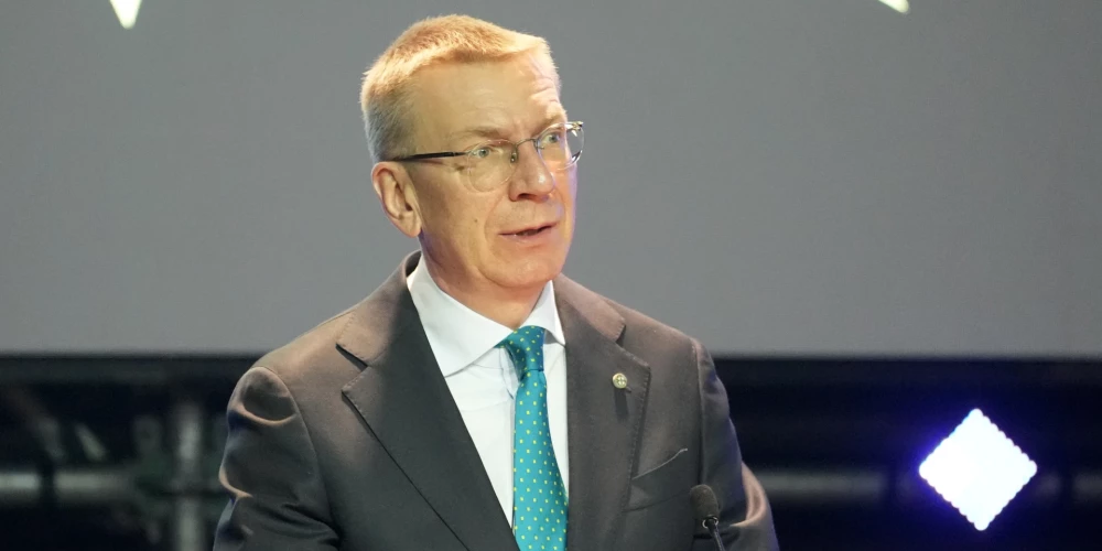 Valsts prezidents Edgars Rinkēvičs.