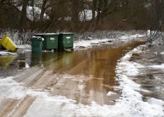 Jēkabpils novadā palos nav izbraucami divi ceļu posmi