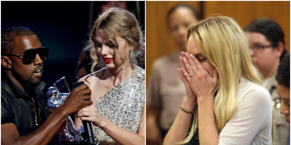 Holivudas zvaigznes ne reizi vien "izgājušas no rāmjiem".