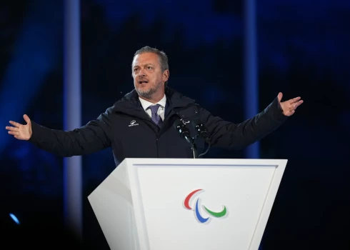 Starptautiskās Paralimpiskās komitejas prezidents Endrū Pārsons kādreiz viesojies arī Latvijā.