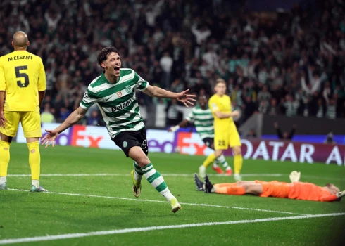 Lisabonas "Sporting" bija neapturami pret līdz šim fantastisko "Bodo/Glimt"