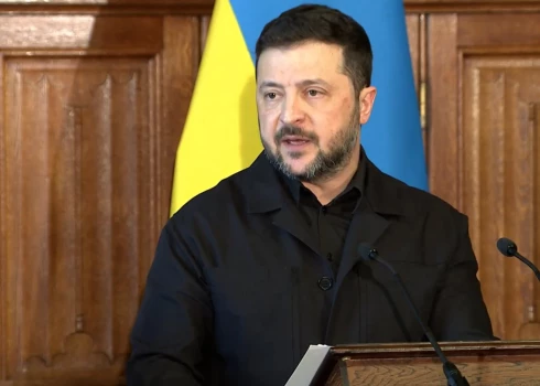 Ukrainas prezidents Volodimirs Zelenskis.