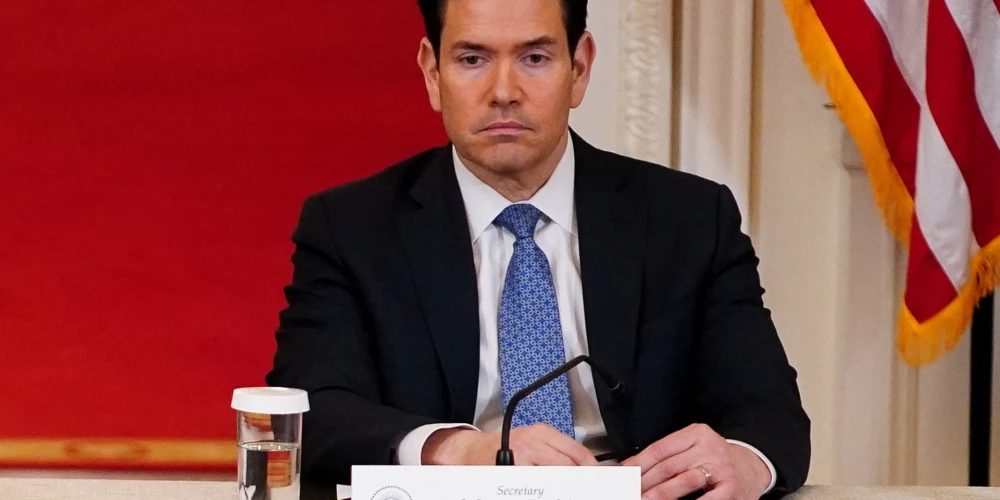 ASV valsts sekretārs Marko Rubio.