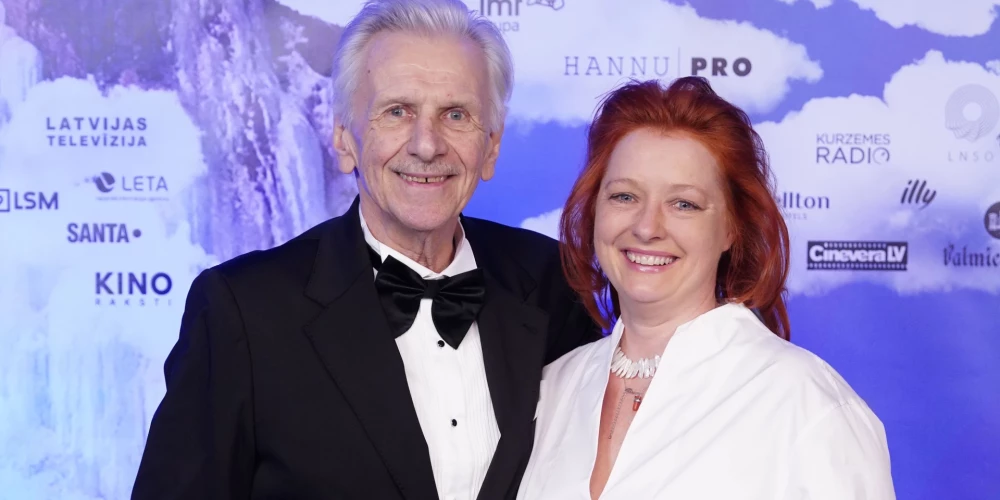 Liene un Rolands šogad "Lielā Kristapa" ceremonijā.