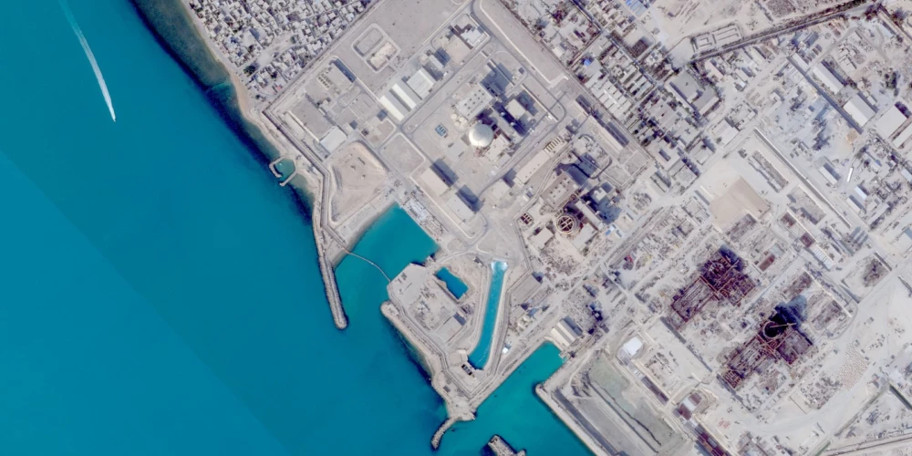 Būšehras atomelektrostacijas teritorija.