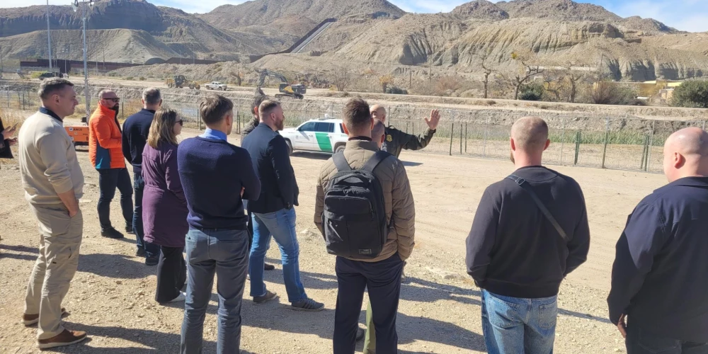 Latviešu robežsargi piedalījušies apmācībās ASV.