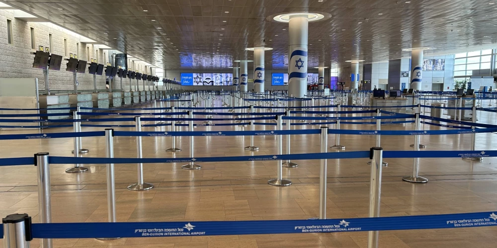 Опустевший Бен-Гурион.