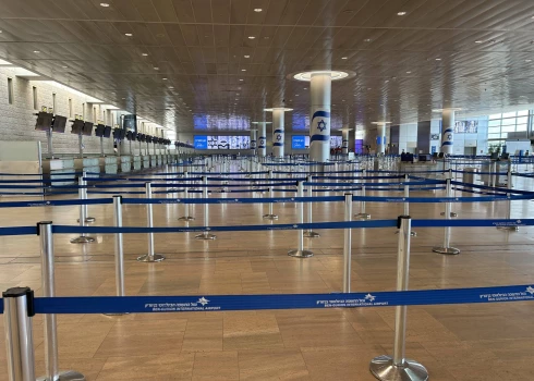 Опустевший Бен-Гурион.