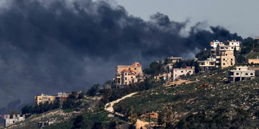 Libānas dienvidos pie robežas 18. martā. 