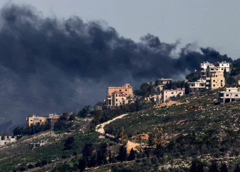 Libānas dienvidos pie robežas 18. martā. 