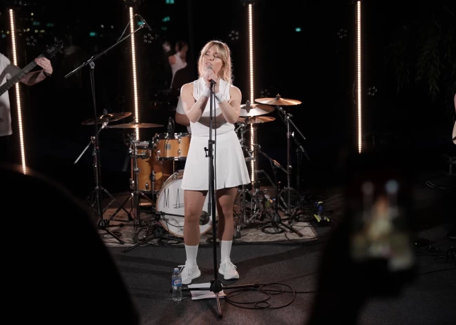 "MH Padel" klubā notiek dziedātājas un dziesmu autores Martas Grigales trešā studijas albuma “Wrong Woman (According to the Rule Book)” prezentācija. 