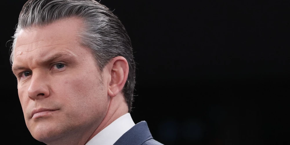 ASV aizsardzības ministrs Pīts Hegsets.