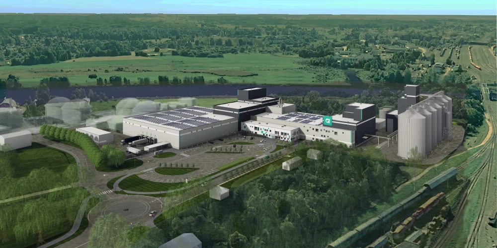 "ASNS Ingredient" rūpnīca Jelgavā.