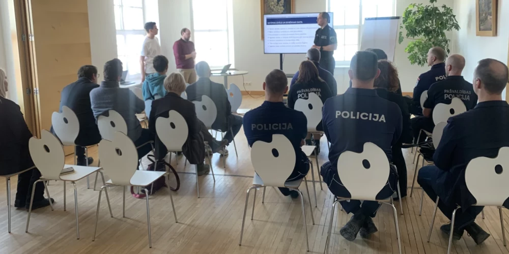 Foto: Talsu novada pašvaldības policija.