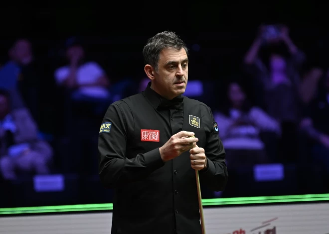 Snūkera leģenda Ronijs O'Salivans sasniedz lielāko breiku sporta veida vēsturē