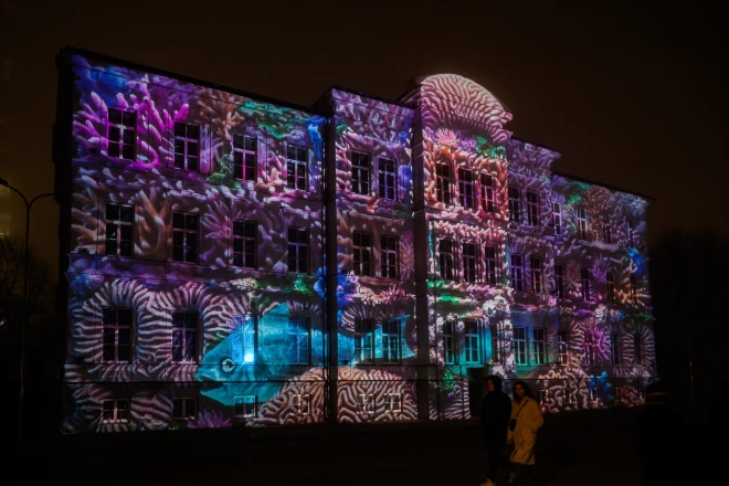 Šonedēļ Liepājas ierastā ainava iemirdzējusies pavisam jaunā veidolā.