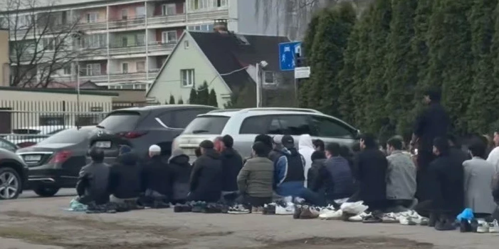 Сегодня утром на улице Илукстес.
