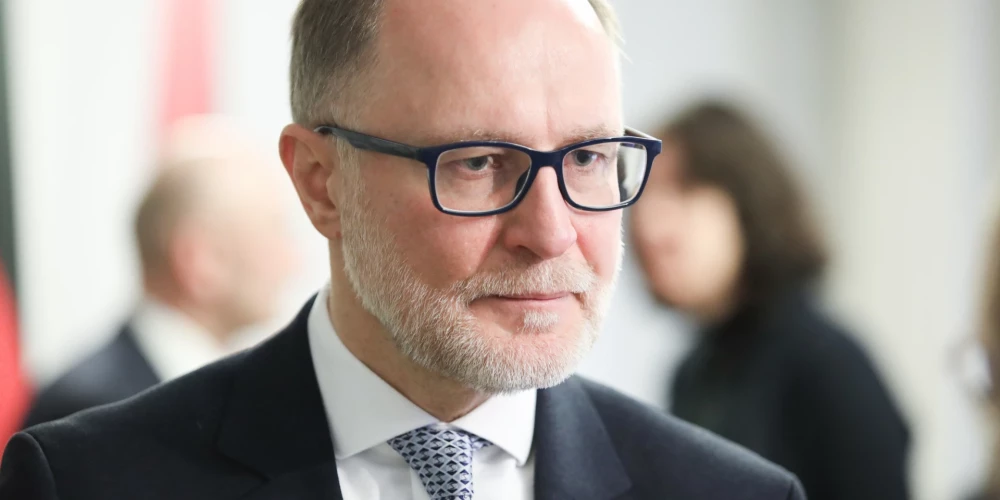 Министр обороны Латвии Андрис Спрудс.