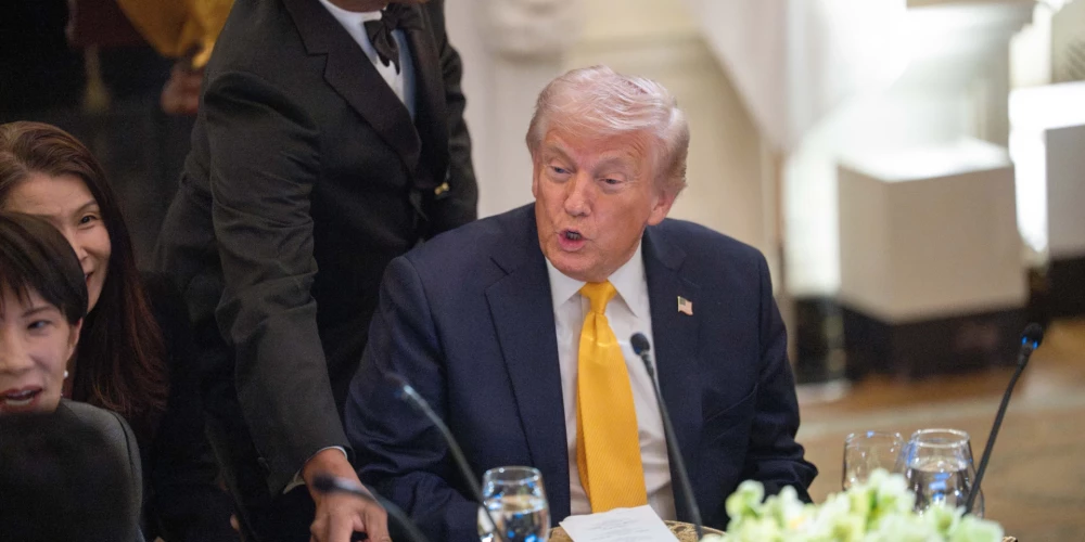 ASV prezidents Donalds Tramps.