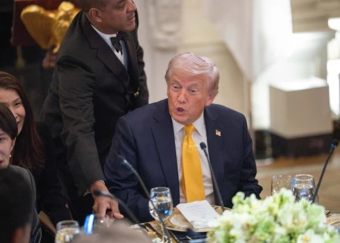 ASV prezidents Donalds Tramps.