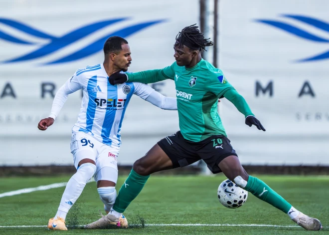 "Riga" futbolisti kompensācijas laikā izrauj uzvaru