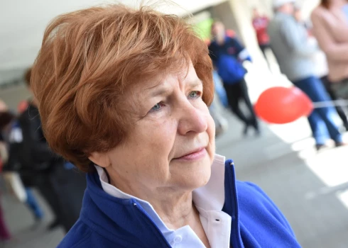 Bijusī Eiropas Parlamenta deputāte Tatjana Ždanoka.