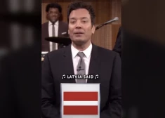 "Тебе повезло, что я не знаю, где ты находишься": в американском шоу Джимми Фэллона прозвучала шутка о Латвии