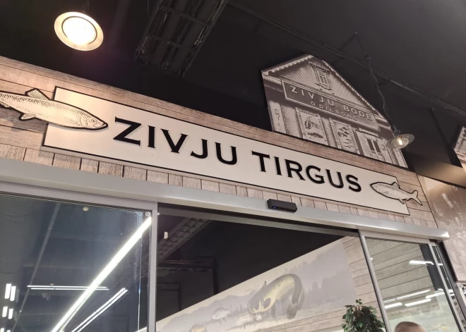 В конце марта на рыбном рынке в Даугавпилсе покупателям предлагают действительно широкий выбор.