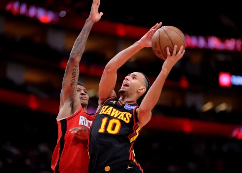 "Rockets" savā laukumā uzvarēja Atlantas komandu ar 117:95 (35:27, 27:27, 39:22, 16:19).
