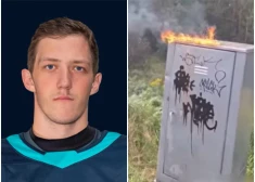 Krievijas uzdevumā dedzināja Latvijas dzelzceļu: viens no apsūdzētajiem izrādās hokejists no Kijivas komandas