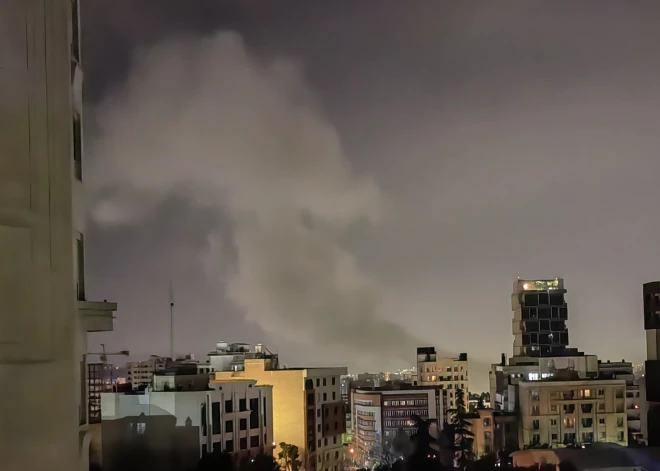 Izraēla uzbrūk Teherānai; galvaspilsētā dzirdami sprādzieni