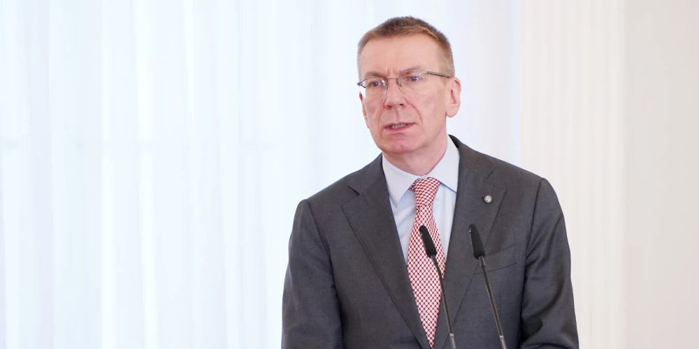 Президент Эдгар Ринкевич.