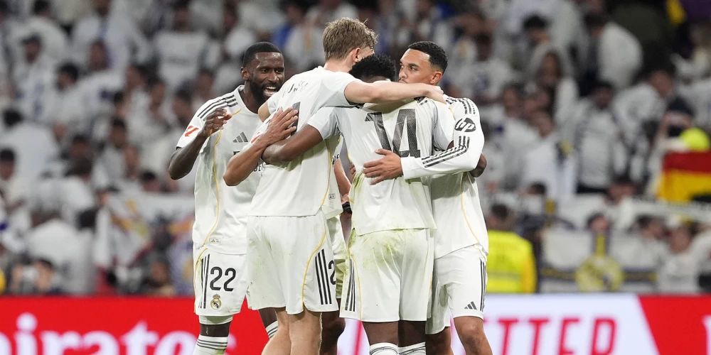 "Real" vēl ir cīņā par "La Liga" titulu.