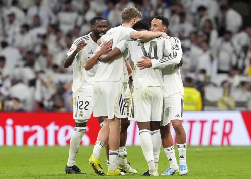 "Real" vēl ir cīņā par "La Liga" titulu. 