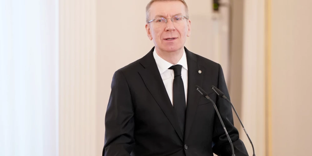 Valsts prezidents Edgars Rinkēvičs.