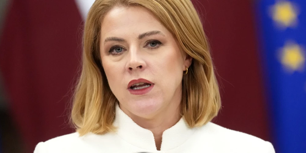 Ministru prezidente Evika Siliņa.
