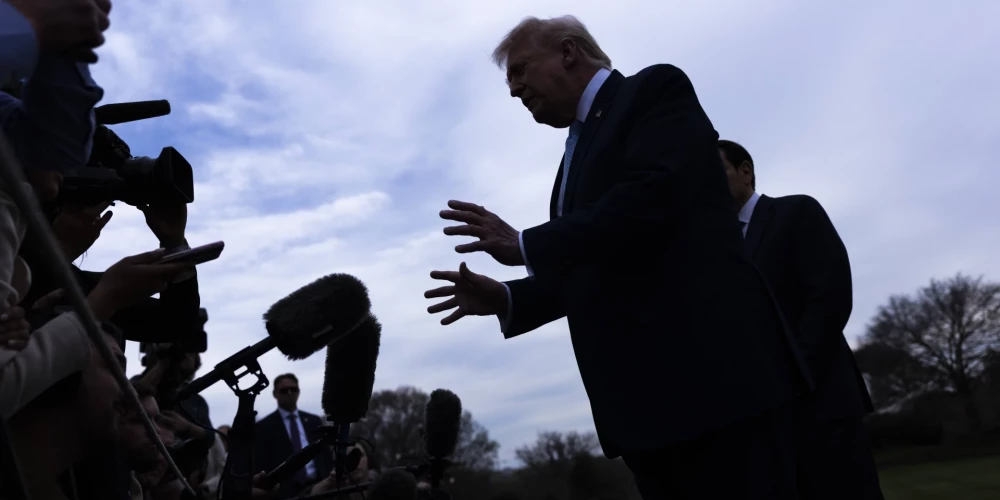 ASV prezidents Donalds Tramps.