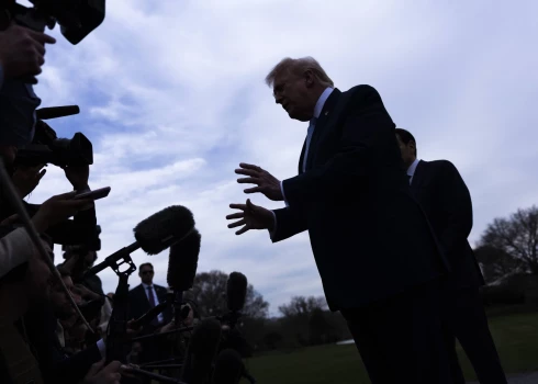 ASV prezidents Donalds Tramps.