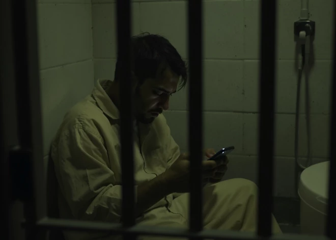 Valmieras cietumā neparastā veidā mēģināts ieslodzītajiem nodot daudz mobilo tālruņu