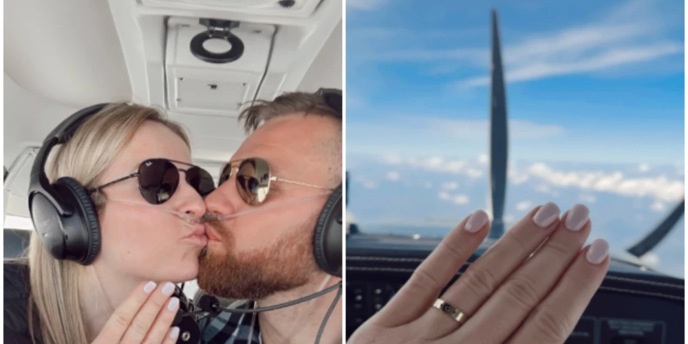 Bildinājumu debesīs saņēmusi Latvijas kamaniņu braucēja Elīza Tīruma. 