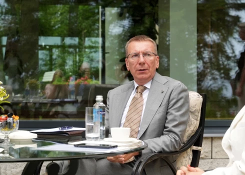 Президент Эдгар Ринкевич.