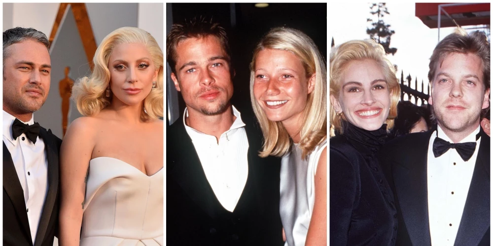 Ne visiem Holivudas mīlasstāstiem bija lemts beigties ar kāzām.