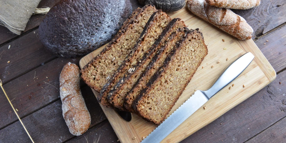 Īpaši veselīgā vegānu maize. 