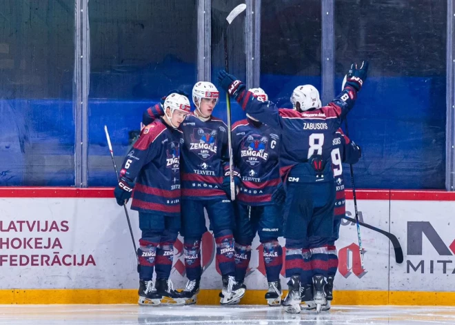 Zabusova gūtie vārti papildlaikā ļauj "Zemgales"/LBTU komandai izvirzīties vadībā OHL pusfinālā